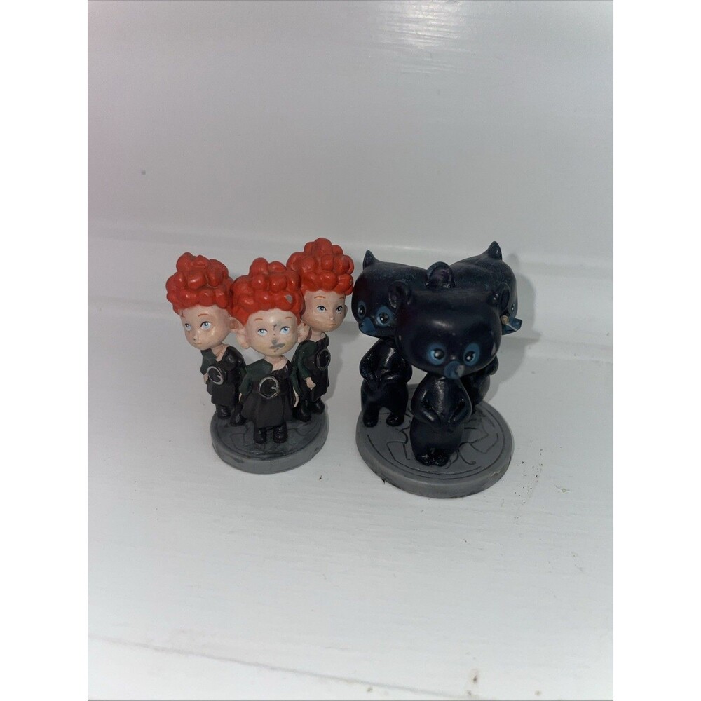 Disney BRAVE Triplets Brother FIGURE Cake Topper 2" Small Mini Toy Harris Hamish